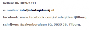 stadsgidserij contact